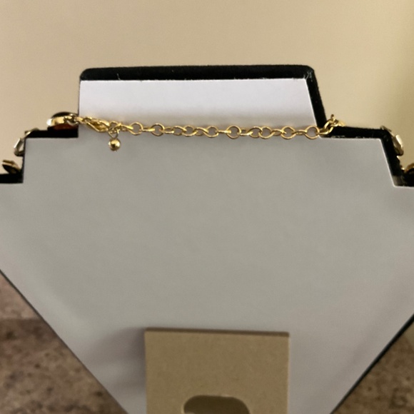 Topaz/Citrine Oval Gem Necklace Earrings  Set.  Vintage 1980’s  Unbranded - Picture 10 of 10